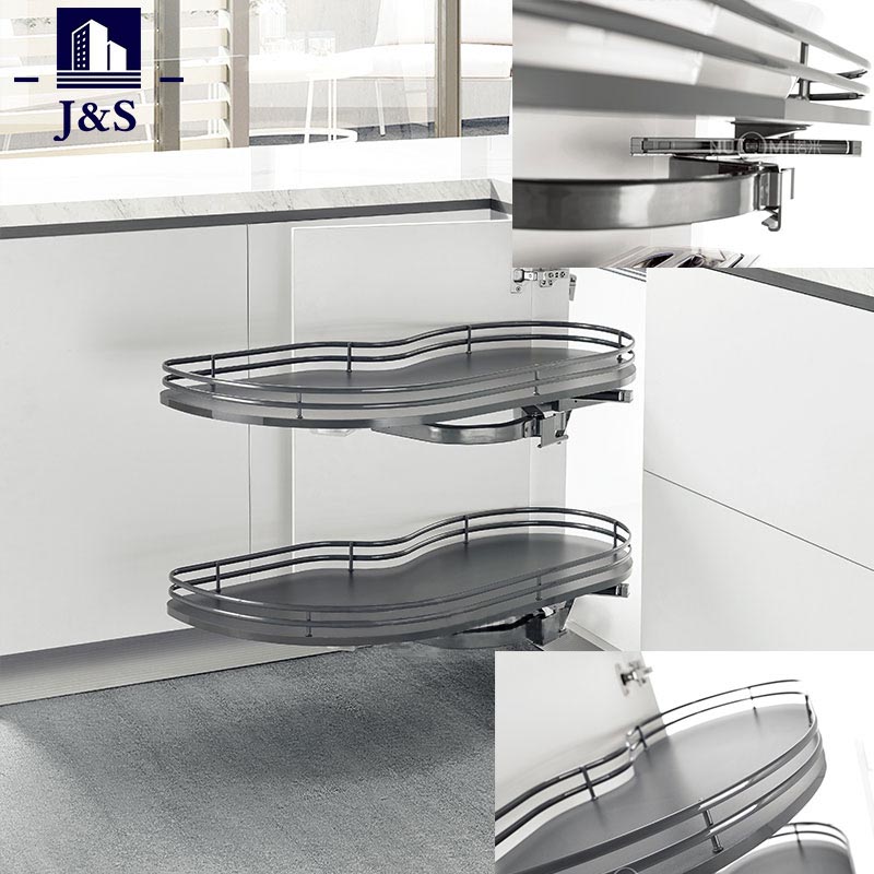 क्या घूमने वाली किचन कैबिनेट मैजिक कॉर्नर बास्केट छोटी जगह वाली रसोई की दक्षता को फिर से परिभाषित कर रही हैं?